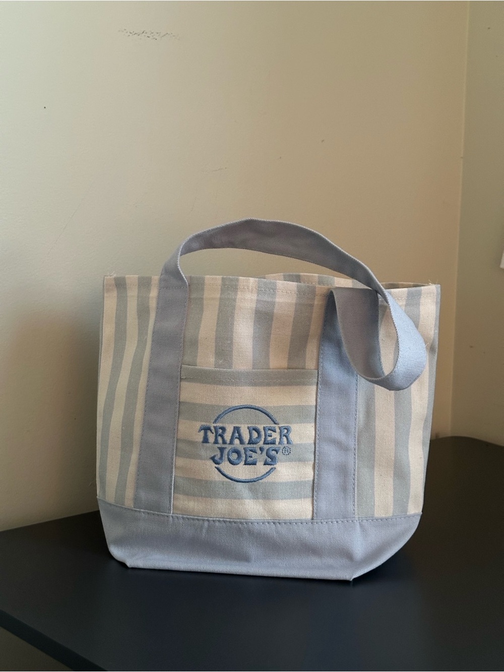 TRADER’S JOE Pastel Mini Tote SET OF 4 - Picture 5 of 15